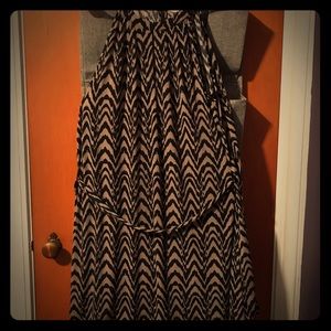 Banana Republic dress w/animal print pattern